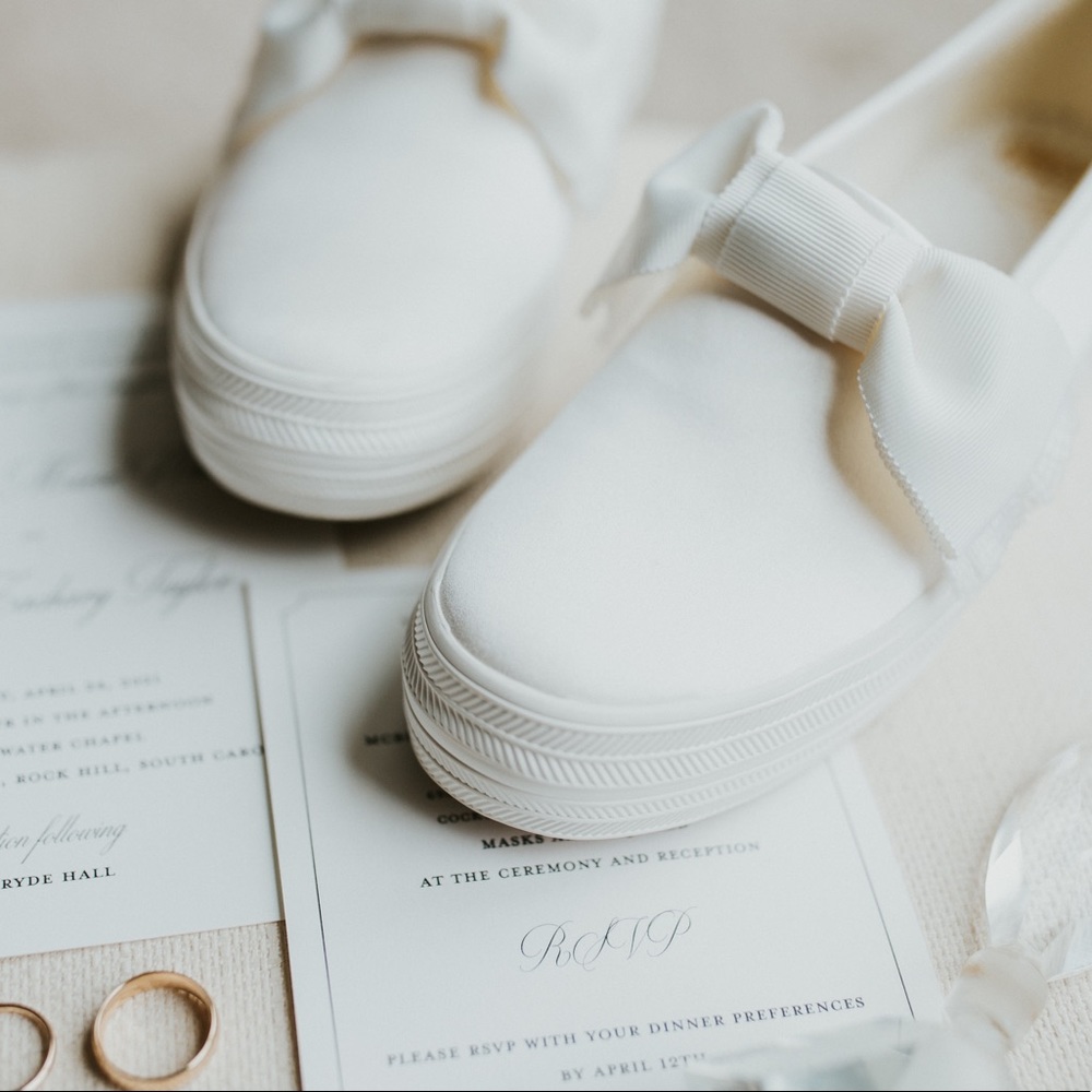Keds and Kate spade wedding collection sneakers